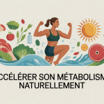 Illustration pour accélérer métabolisme naturellement, énergie, vitalité