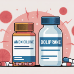 amoxicilline + doliprane boîte médicament illustration