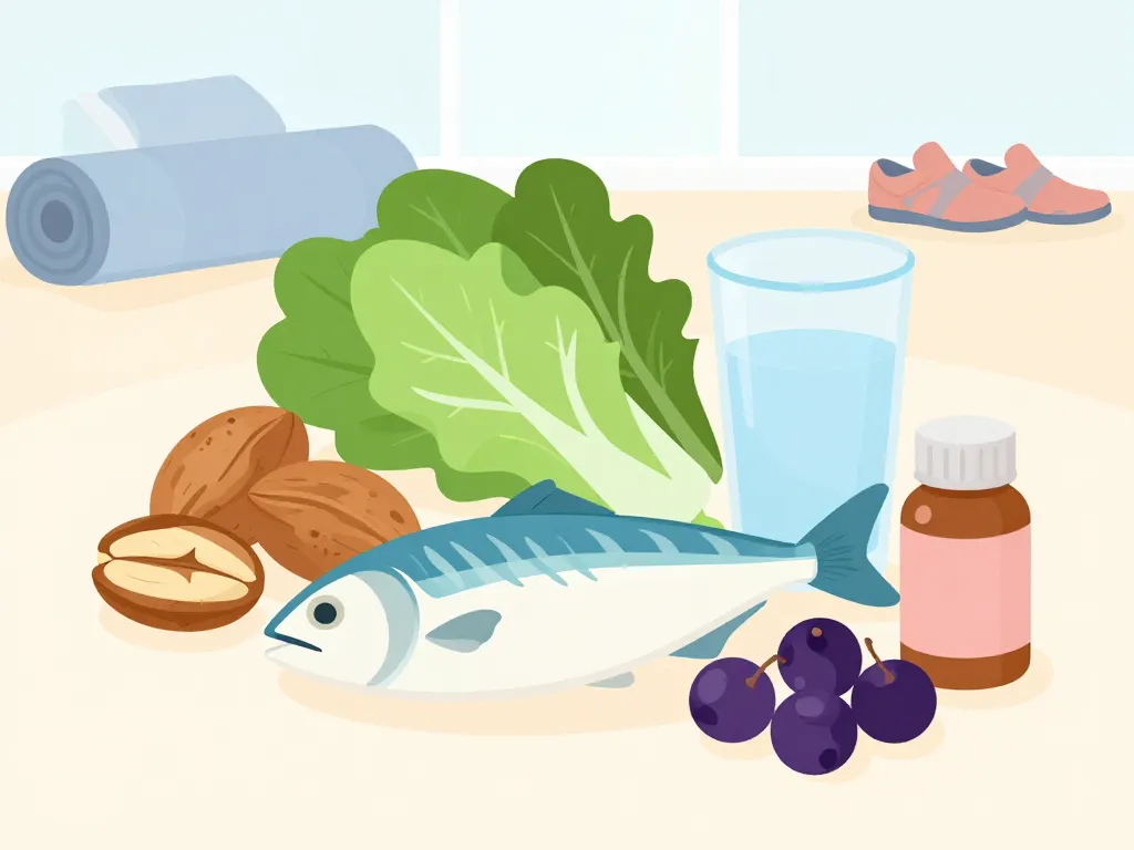 illustration baisser taux de cortisol alimentation compléments