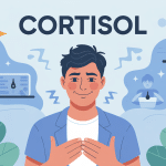 illustration baisser taux de cortisol stress bien-etre
