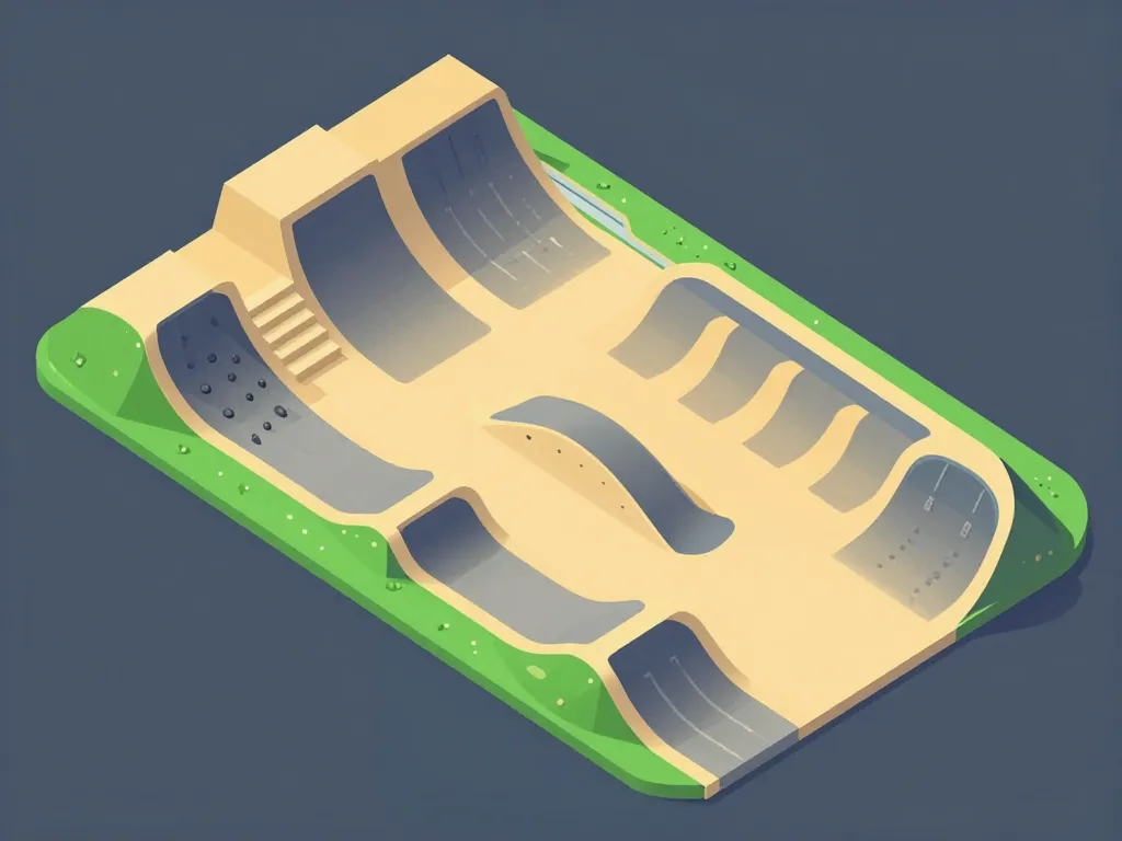 schema bmx track composants essentiels