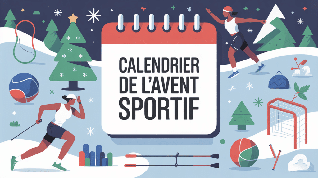calendrier de l avent sportif ambiance sportive et festive
