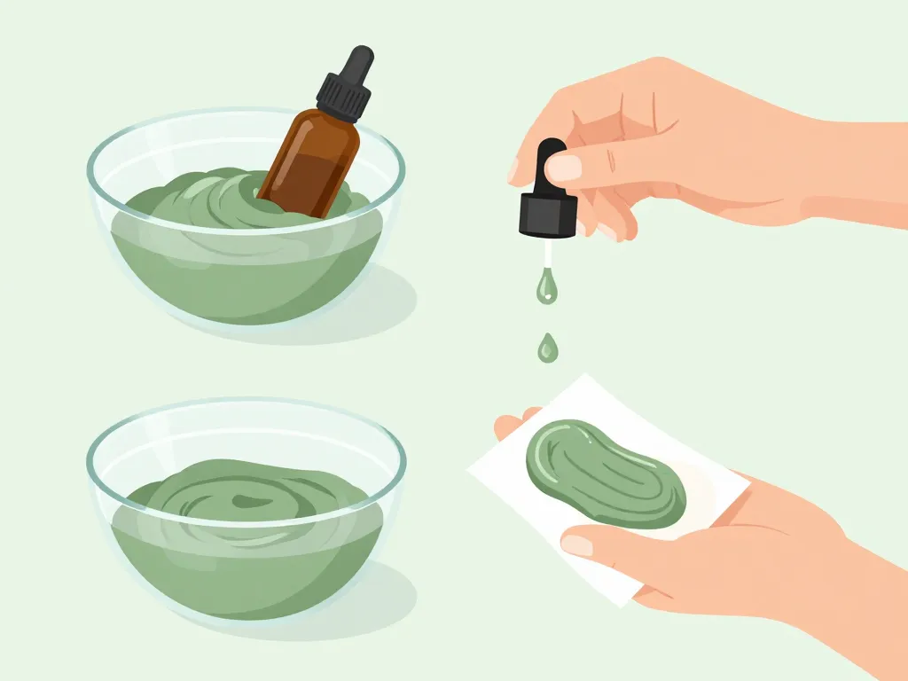 préparation cataplasme argile verte gaultherie étapes