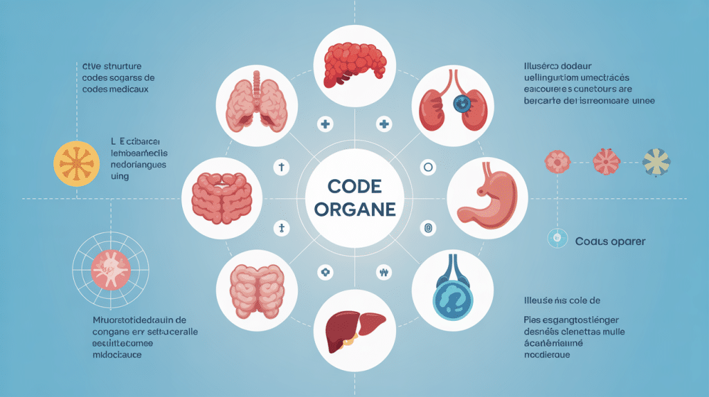 illustration code organe parcours de soins