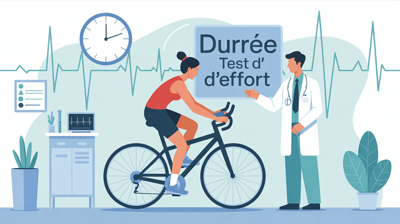 combien de temps dure un test d effort image cabinet médical vélo