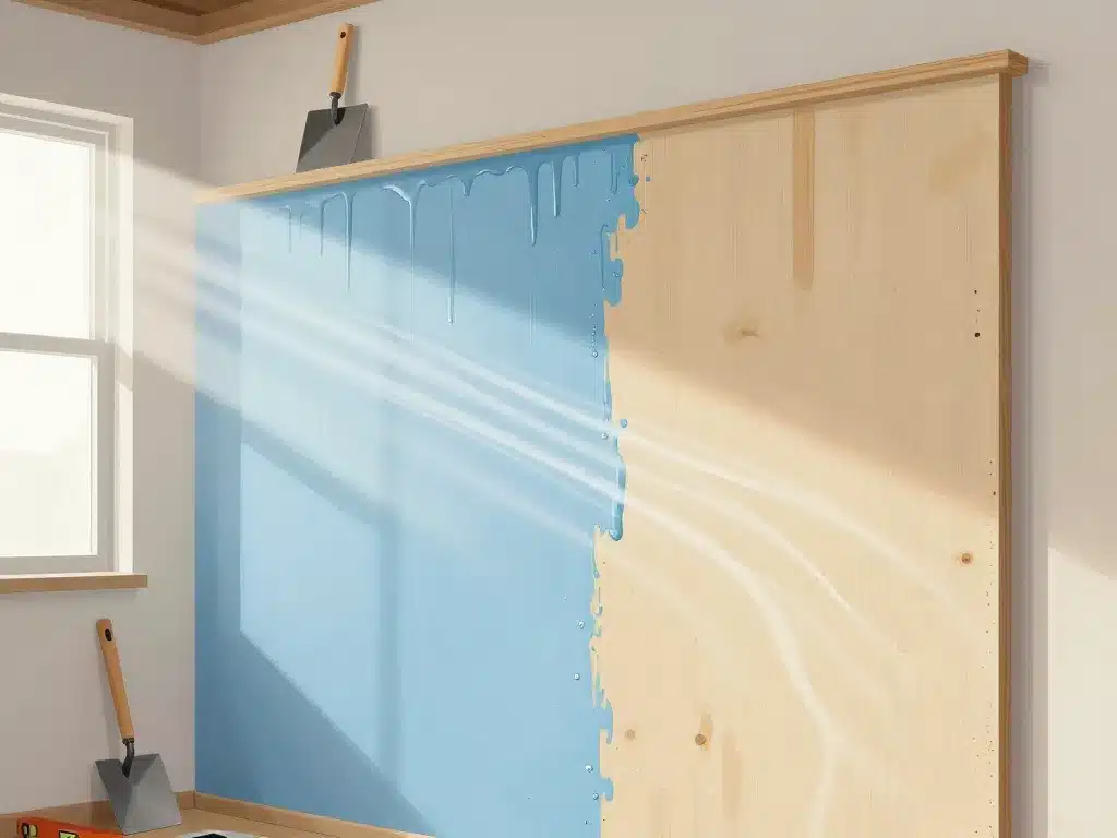 combien de temps pour sécher mur humide et matériaux