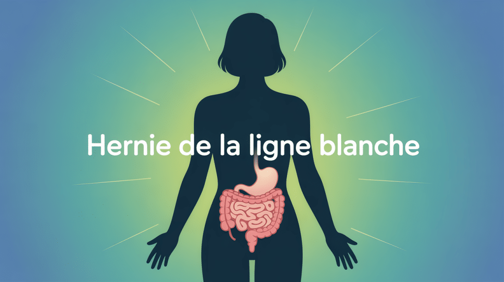 comment soigner une hernie de la ligne blanche sans operation illustration éducative
