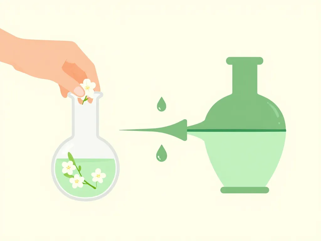 composition extraction huile essentielle jasmin