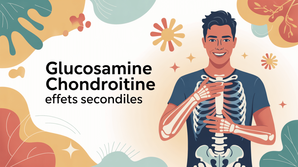 effets secondaires glucosamine chondroitine illustration santé articulations