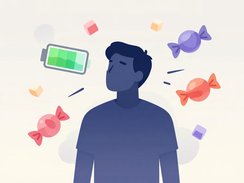 envie de sucre et fatigue cercle vicieux image