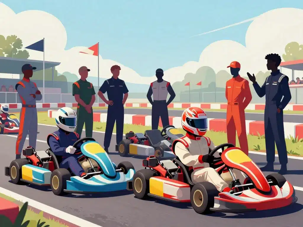 montauban karting sécurité briefing piste