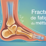 fracture de fatigue metatarse duree illustration guérison pied