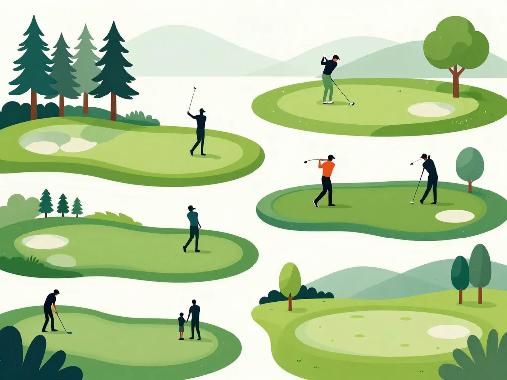 Choisir golf en Vendée selon niveau joueur