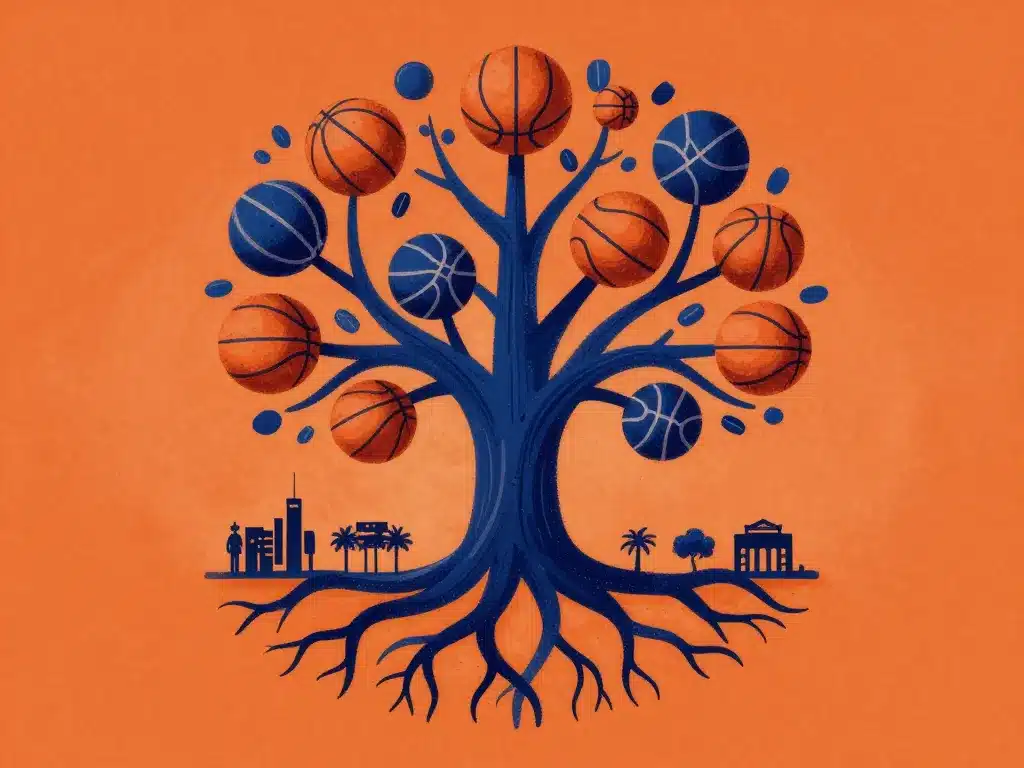 illustration identité inforum basket racines régionales