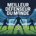 illustration du meilleur défenseur du monde de tous les temps