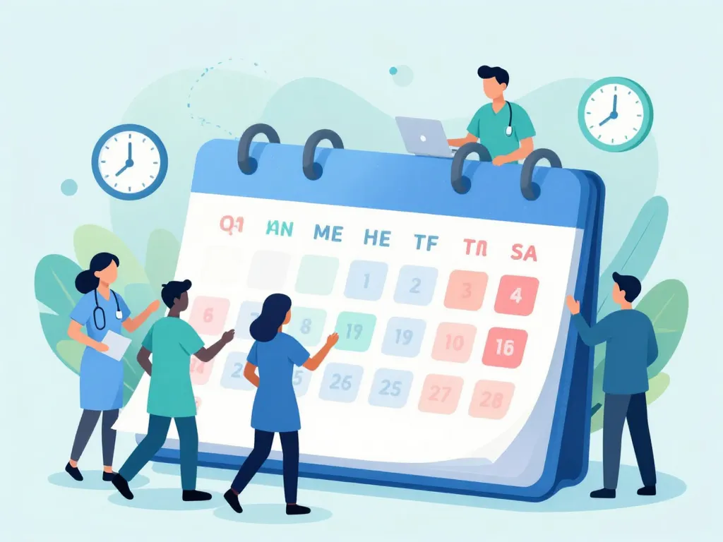 Organisation quotidienne planning Medisys équipe