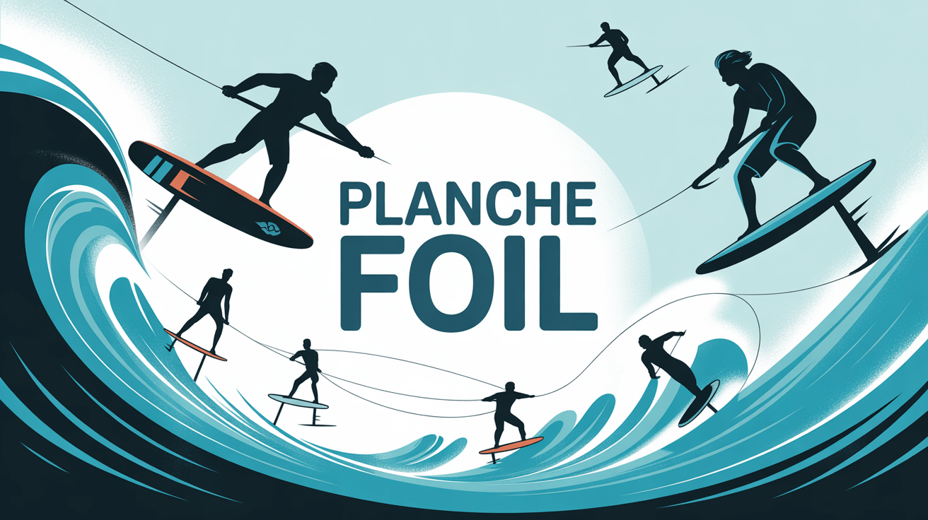 illustration de planche foil toutes disciplines