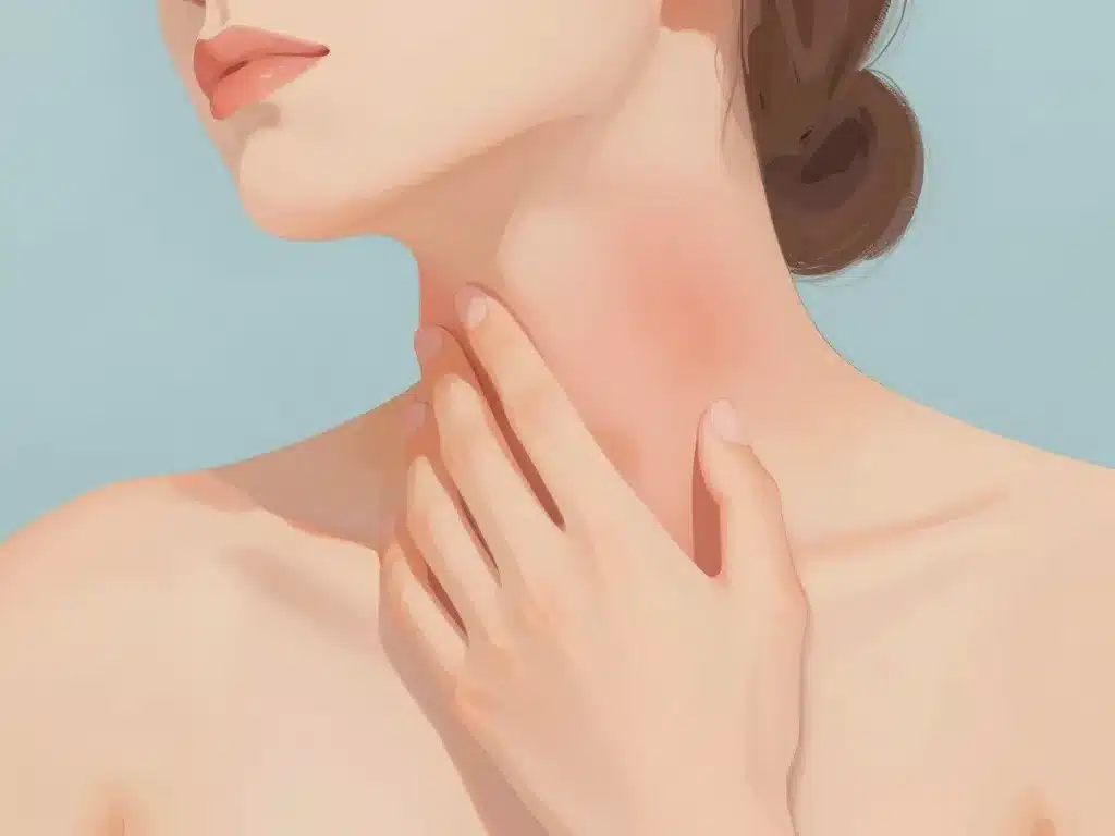 Illustration ponction thyroïde effets secondaires courants