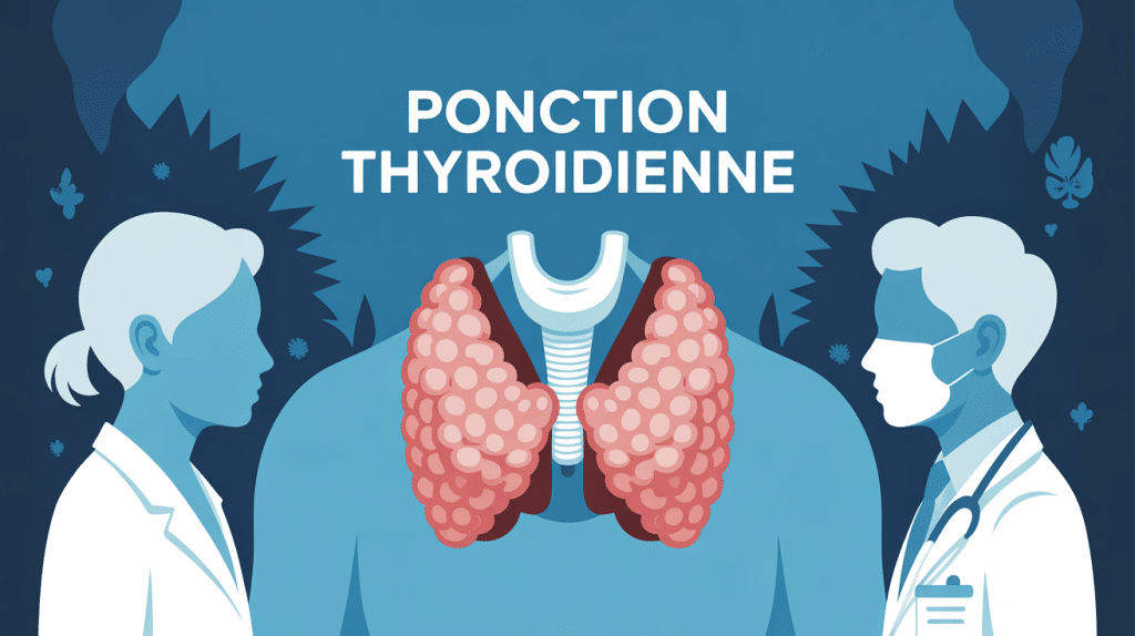 Illustration globale ponction thyroïde effets secondaires