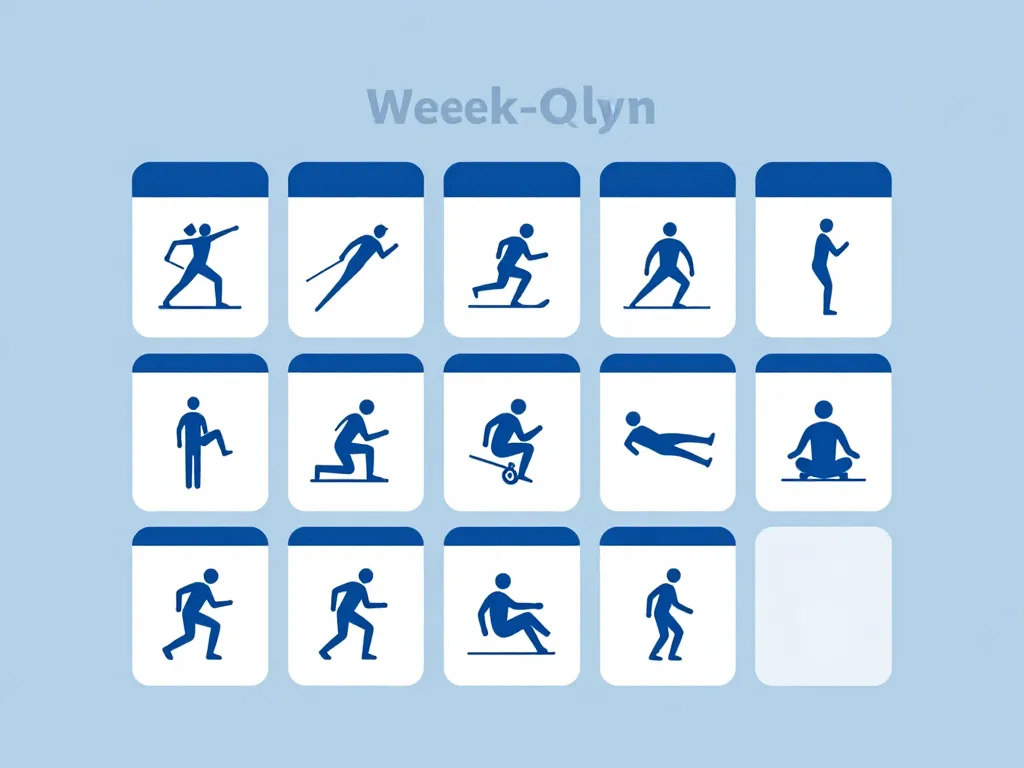 schema preparation physique pour le ski semaine type