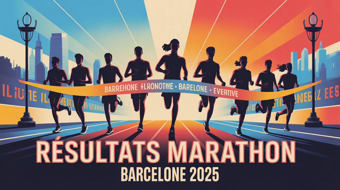 resultat marathon barcelone 2025 illustration finish