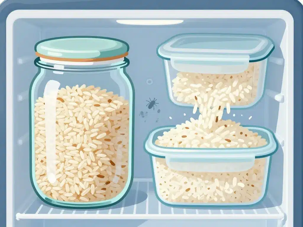 riz périmé danger conservation cru cuit