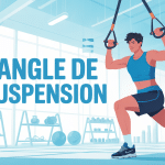 Illustration sangle de suspension en action