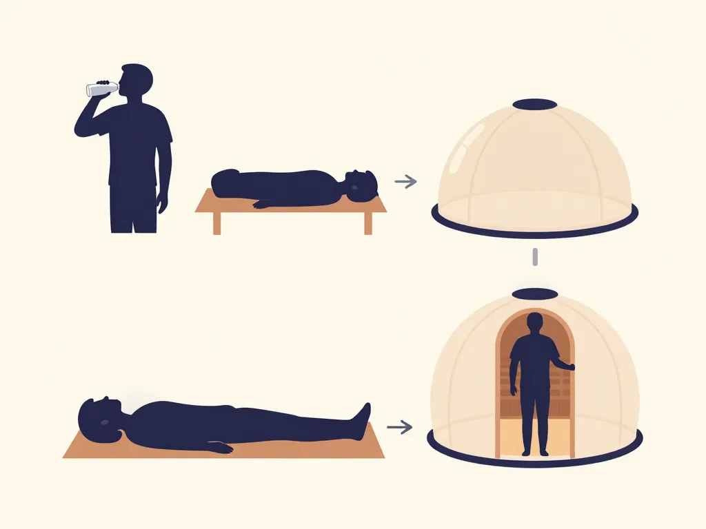 étapes sécurité sauna dome domicile