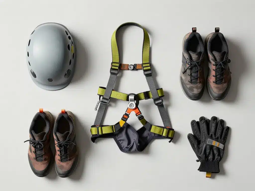 matériel sécurité via ferrata saint paul de fenouillet obligatoire