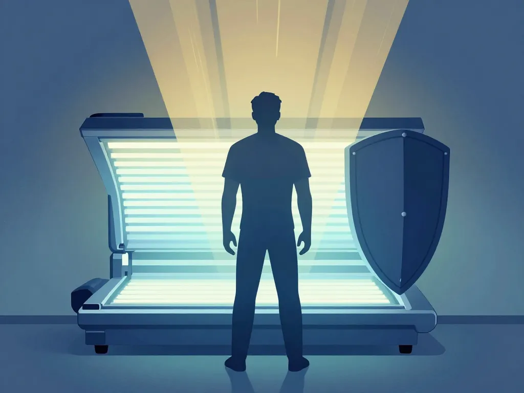 Illustration uv paris 17 sécurité usage cabine uv