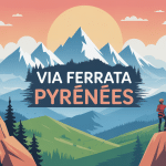 Panorama massif via ferrata Pyrénées