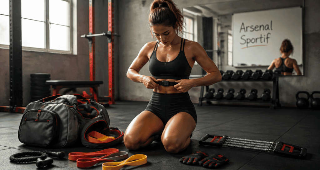 accessoires de sport ceinture thoracique bandes résistance