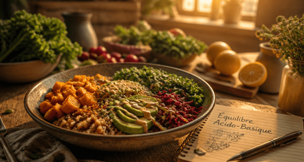 aliment acide ou basique Buddha Bowl équilibre