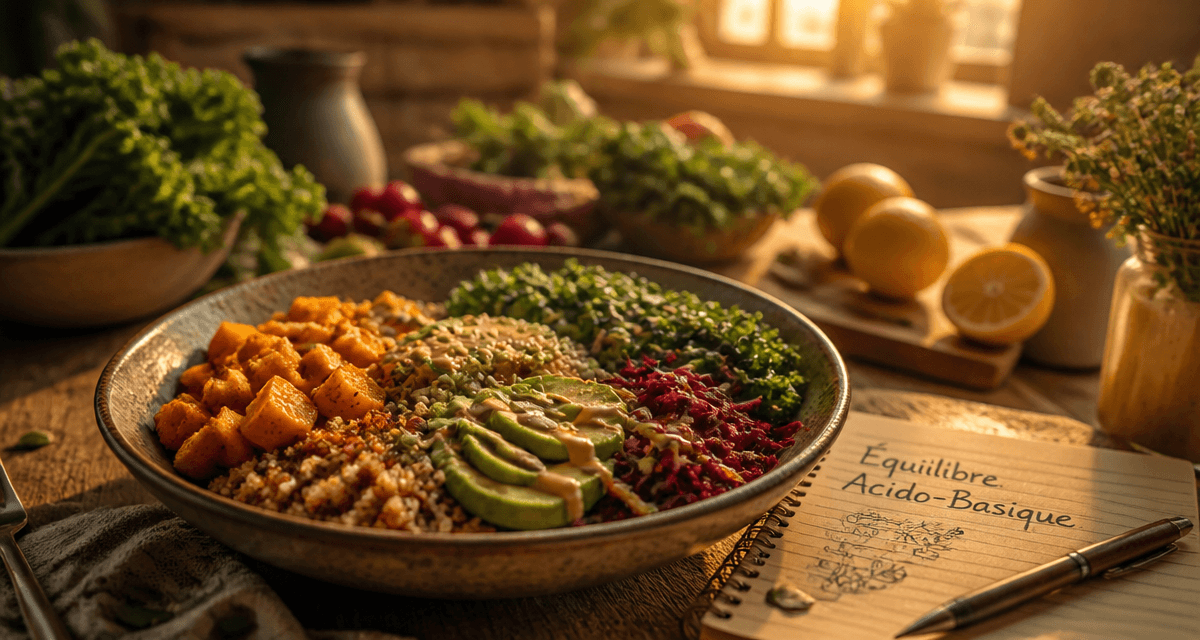 aliment acide ou basique Buddha Bowl équilibre