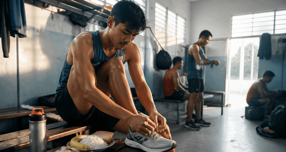 alimentation pour un semi marathon coureur vestiaire