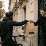 coursier cbd bicyclette livre à vélo paris