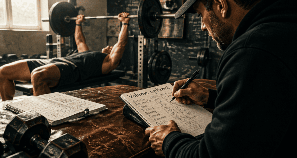 combien de serie par muscle par semaine en musculation