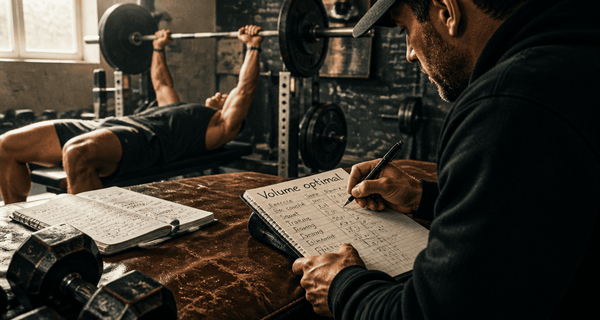 combien de serie par muscle par semaine en musculation