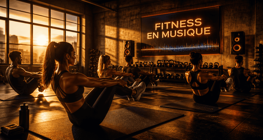 fitness en musique entraînement salle de sport