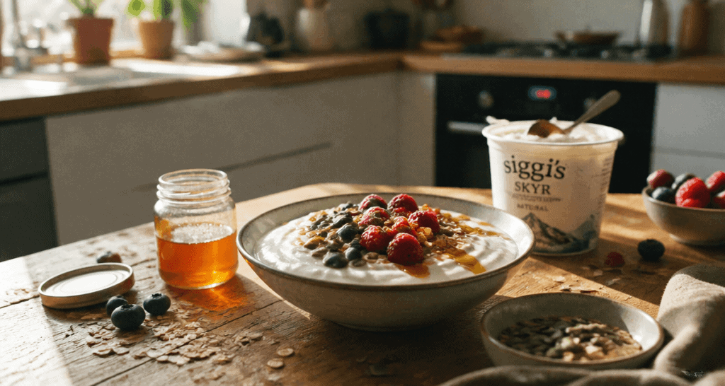 fromage blanc protéiné bol gourmand