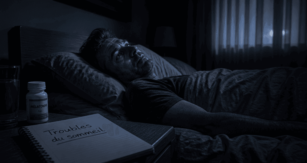 hémochromatose et sommeil homme allongé insomnie