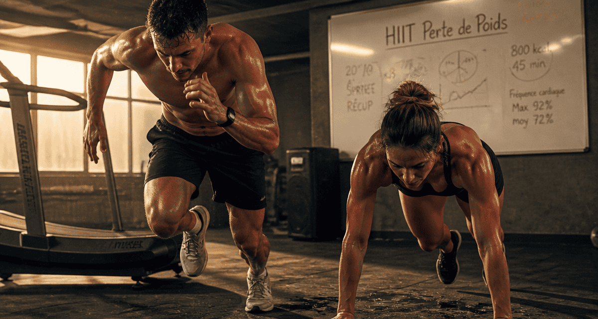 hiit perte de poids séance sportive