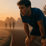 hormone du bonheur sport jeune homme course