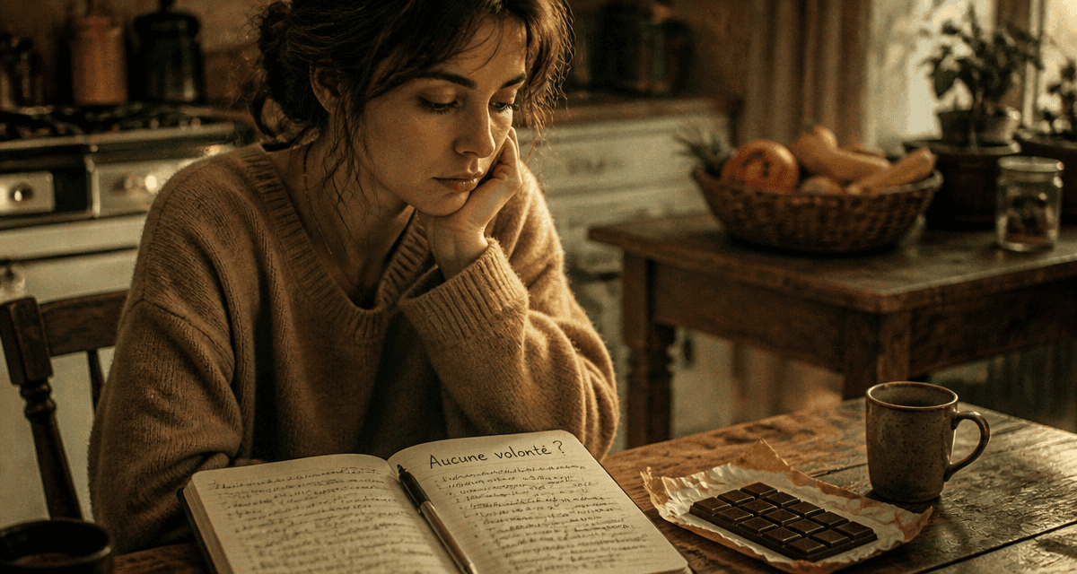 je veux maigrir mais je n ai aucune volonte femme chocolat