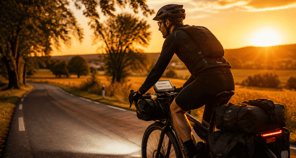 meilleurs vélos électriques longues distances scolinfo sur route au lever du soleil