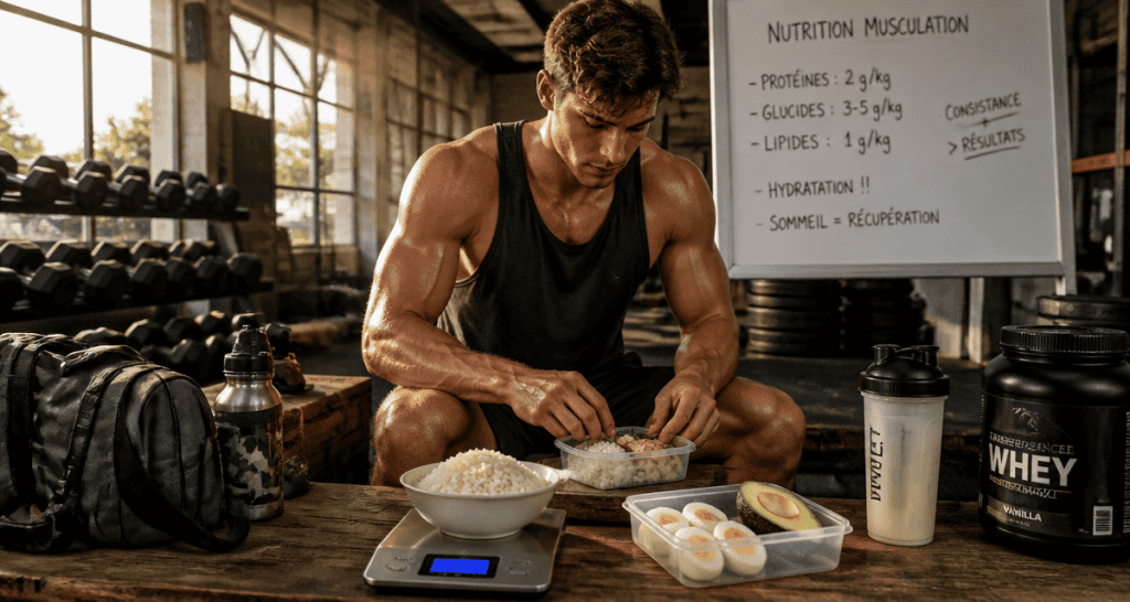 nutrition pour la musculation repas sportif