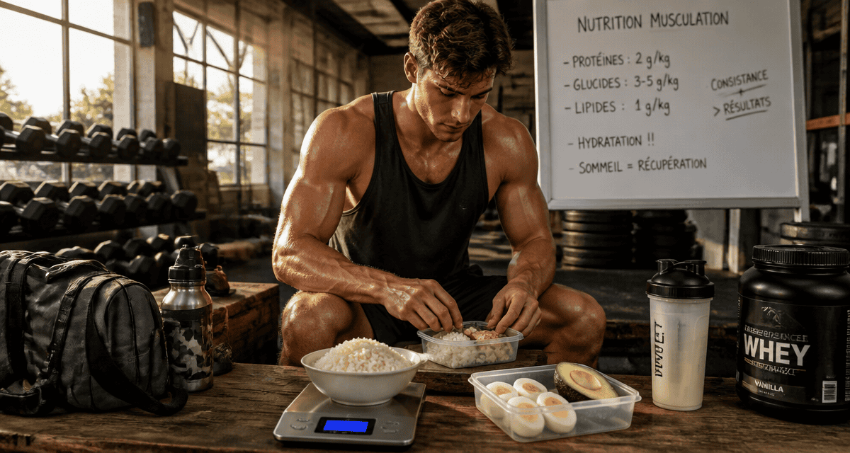nutrition pour la musculation repas sportif