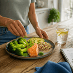 plan alimentaire pour perte de poids assiette équilibrée femme