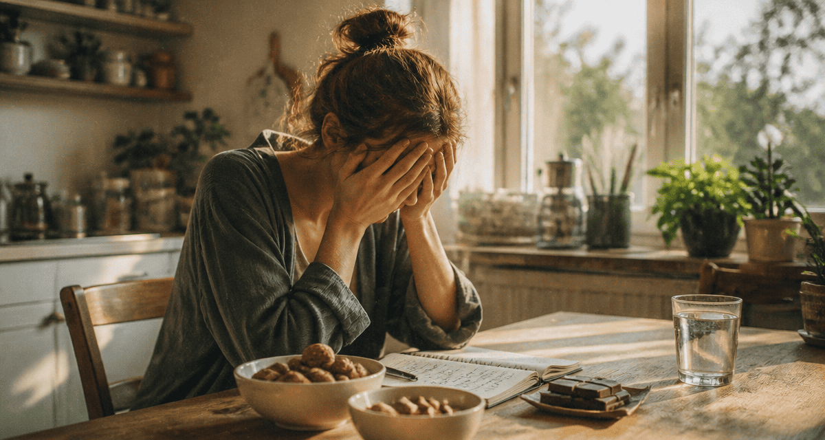 retrouver de l energie mentale femme fatiguée cuisine