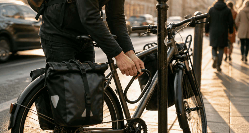 Velo accessoire pour sécurité et confort vélotaf